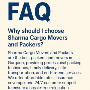Best Packers and Movers in Gurgaon