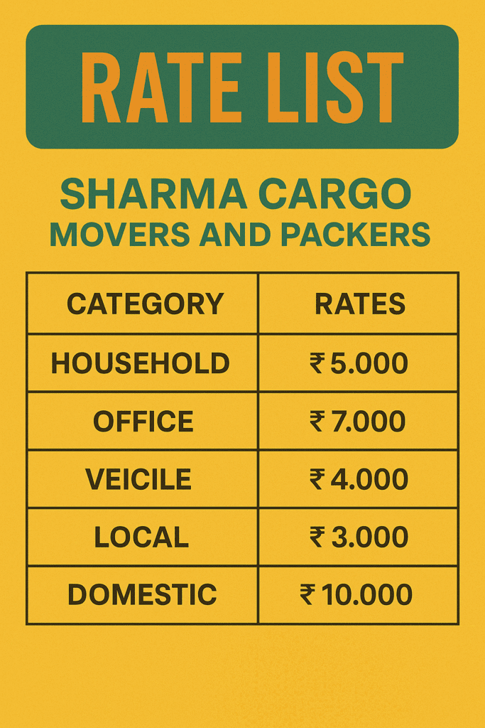 Best packers and movers Delhi