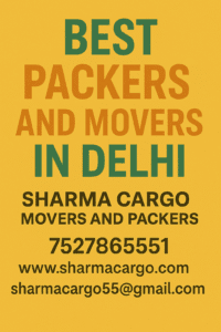 Best packers and movers in Delhi