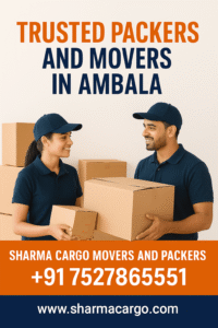 Trusted Packers and Movers in Ambala (1)